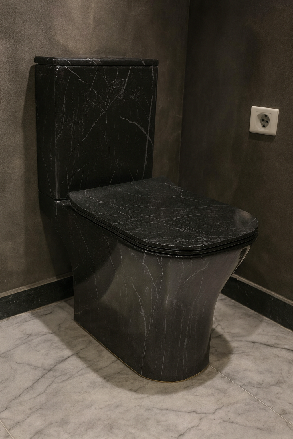 Genuine  marble toilets from M ORAL - 5 luxurious colors